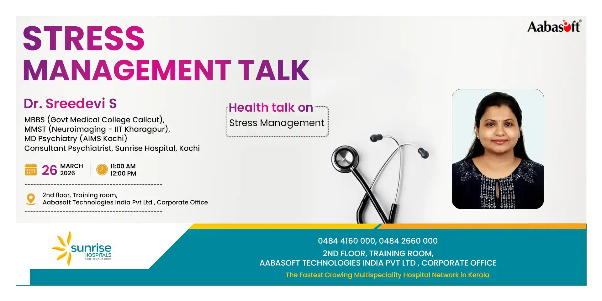 STRESS MANAGEMENT TALK