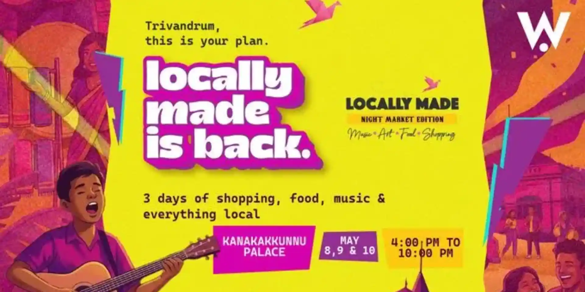 desktop image for LOCALLY MADE - Night market Edition