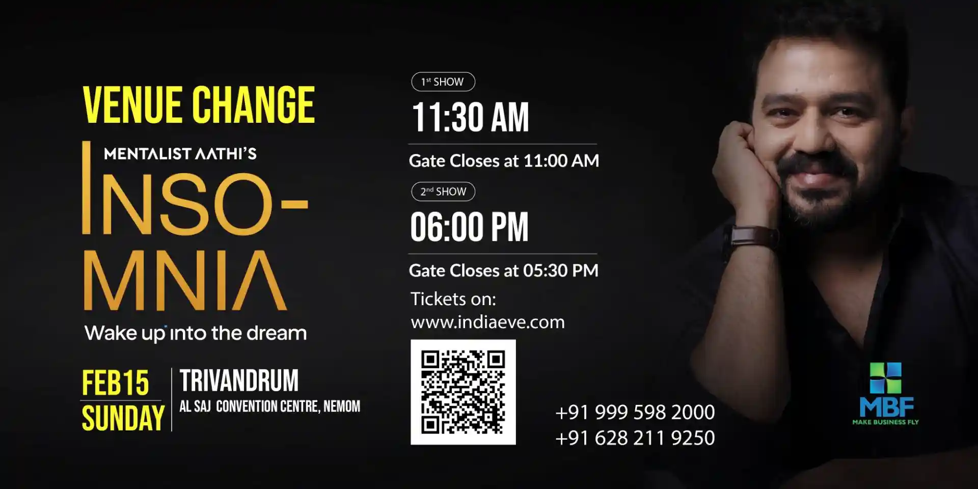 image for MENTALIST AATHI'S INSOMNIA - TRIVANDRUM